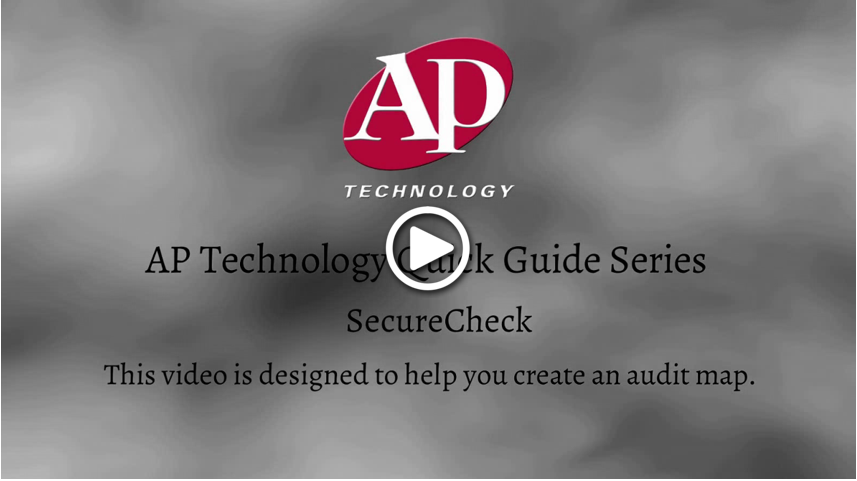 Create an Audit Map in SecureCheck